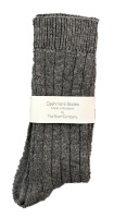 Scarf Company - Mens Cashmere Ribbed Socks